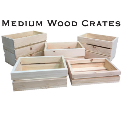 medium wooden box