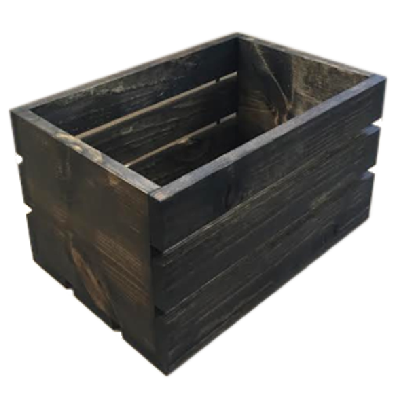 Record Crate Holds Over 50 Albums 100% Reclaimed Wood Vinyl